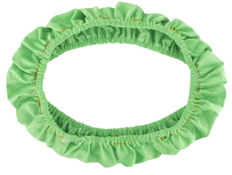 Yunhgft Copertura per Cerchio da Ginnastica Ritmica, Morbida, Leggera, Elastica, Verde, S