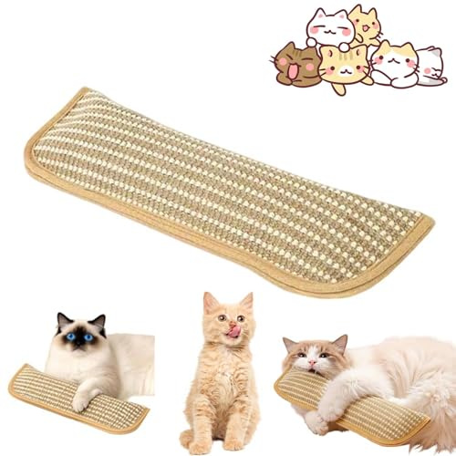 Kattmynta kudde leksak kickers, interaktiv kattmynta tuggleksak med 6 000 mg organiska kattmynta, tandrengöring kattmynta kudde, kattnip kicker-leksaker för kattungar och vuxna katter (L)