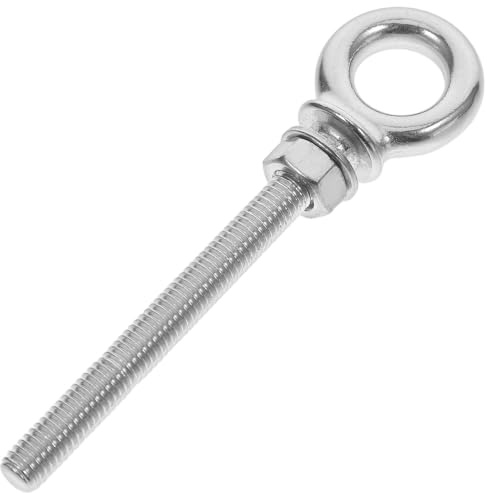 Beaupretty Pernos de Ojo de Acero Inoxidable M8 X 80 316 con Alta Dureza y Fácil Instalación para Uso en Muelles y Aplicaciones Marinas