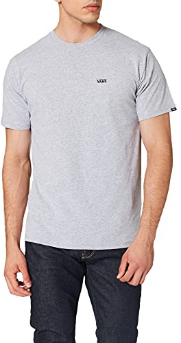 Vans Herren Left Chest Logo Tee T-Shirt, Athletic Heather-schwarz, XL