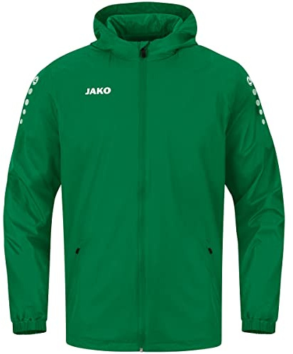 JAKO Kinder Allwetterjacke Team 2.0, sportgrün, 128