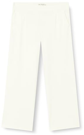 ICHI Ihkate Sus Long Wide Pa2 Pantalones Informales de Negocios, 114201/Cloud Dancer, XS para Mujer