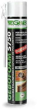 La zappa Schiuma poliuretanica con buona tenuta su tutti i materiali indicata per sigillare 750 ml (Tipo S - manuale, 1 pezzo)