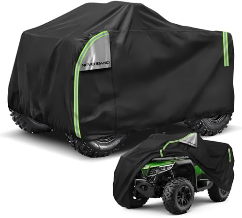 NEVERLAND Funda Quad ATV XXXL 210D Impermeable 256x110x120 cm Antiviento UV