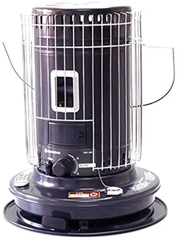Chauffage au kérosène Omni-Radiant de grande capacité 7,8 L – Chauffage extérieur avec tuyau d'huile d'aspiration – Petit chauffage d'intérieur portable à convection