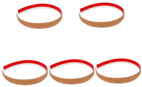 Gadpiparty 5Pcs garniture de sol bande trottoir plancher de câble rampe de robot de balayage tapis de passage rampe pour fauteuil pour seuil de porte rampe de scooter colle souple pvc