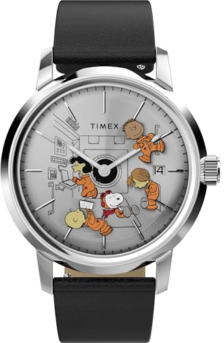 Timex Men's Analogue Automatic Watch Peanuts Marlin