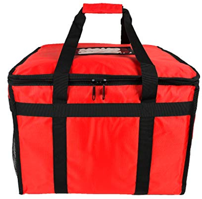 Thermoisolierte Tasche für heiße Lebensmittel und Pizza, 45 x 45 x 35 cm