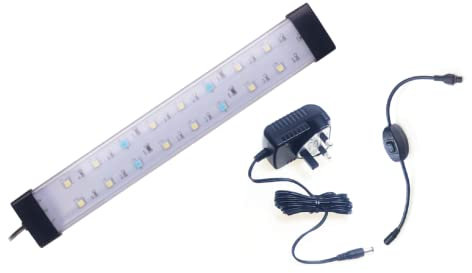 Interpet Eco-Max Led Bright Light, Plant Growth, Day & Night Mode, Blue & White LEDs, 36cm, for Aquariums up to 45Cm