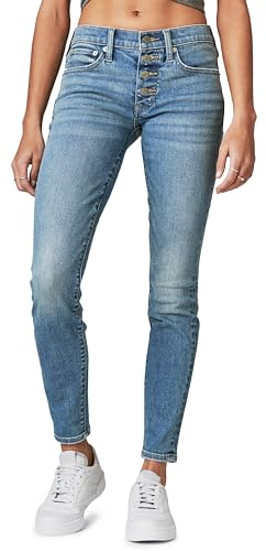 Lucky Brand womens Mid Rise Ava Skinny Jeans, Record Deal, 27-28 US