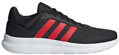 adidas Herren LITE Racer 4.0 Shoes, core Black/Better Scarlet/Better Scarlet, 40 2/3 EU