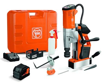 FEIN Trapano magnetico universale a batteria fino a 35 mm (trapano nucleare, trapano) AKBU 35 PMQW 18 V AS Set 1 x 12 Ah - N. 71700463000