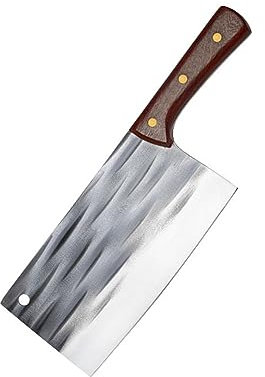 FBITE Mannaia cinese tradizionale in acciaio inossidabile for tagliare coltello da cucina Chef coltelli da macellaio pesce carne verdure posate strumento di cottura