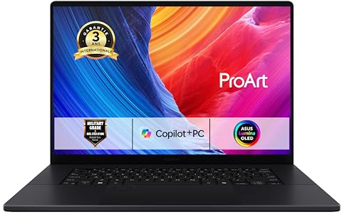 ASUS ProArt PX13 13.3 OLED 60Hz PC Portable (AMD Ryzen AI Max+ 395 Processor jusqu'à 5.1GHz, 128Go LPDDR5X, 1To SSD, AMD Radeon Graphics, Windows 11 Home) – Clavier AZERTY sans Chargeur.
