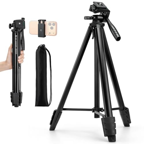 K&F CONCEPT 57.9/147cm Lightweight Camera Tripod