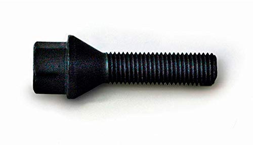 H&R Wheel Bolt Taper Seat M12 x 1.50 - Length 40 mm - Black