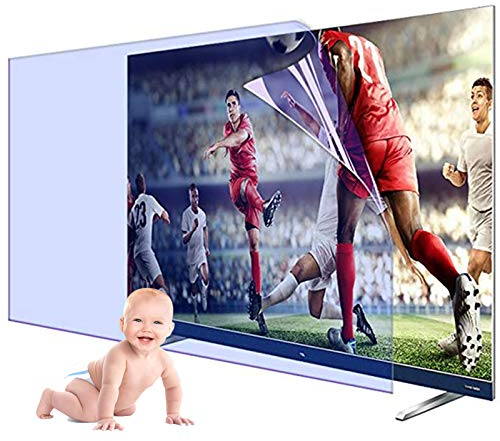 KELUNIS Blendschutz TV Displayschutzfolie, Blaulichtfilter Für TV-Bildschirm 32-65 Zoll, Matte Schutzfolie/Antireflexionsrate Bis Zu 90% Augenermüdung Lindern,55 (1221 * 689)
