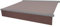 Planesium Premium Markisen Volant (4m / 400cm x 0.23 m / 23cm Kaffee Latte) Markisenbespannung Markisenstoff Markisentuch Markisevolant Ersatzstoff fertig genäht Wasserabweisend