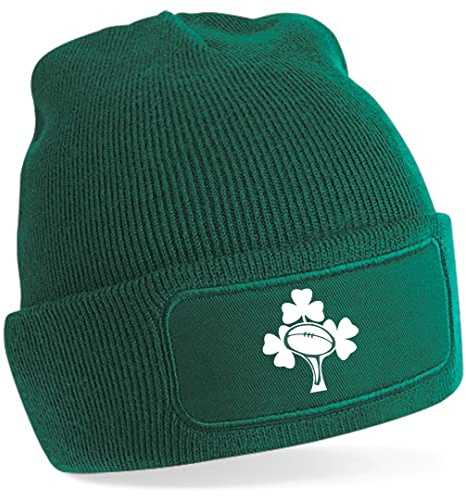 Cyclops Print Ireland Beanie Rugby Hat Green
