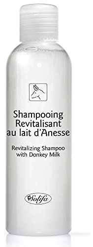 Eurotel 200 ML - Shampoing au Lait d’ânesse (15%) + Agents Naturels Réparateurs - Vitamine F et Provitamine B5