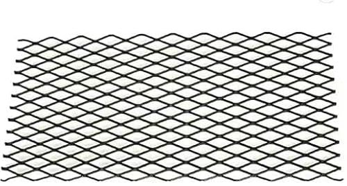 Steel Retainer Ember for Fireplace Grates 20 * 12in, Heavy Duty Solid Steel, Add Support to Fire Logs on Grate, Black