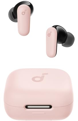 Soundcore P30i de Anker Auriculares con Cancelación de Ruido, Cancelación de Ruido Potente e Inteligente, Graves Potentes, 45 Horas de Reproducción, Estuche 2 en 1 y Soporte para el Móvil, IP54