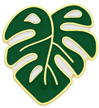 ECSiNG Porta-ago Magnetico A Forma Di Foglia 4,5x4,2cm Raccoglitrice Per Aghi Da Ricamo Aspiratore Per Ago Per Colla A Goccia In Lega Per Cucito Ricamo Conservazione Di Ricami