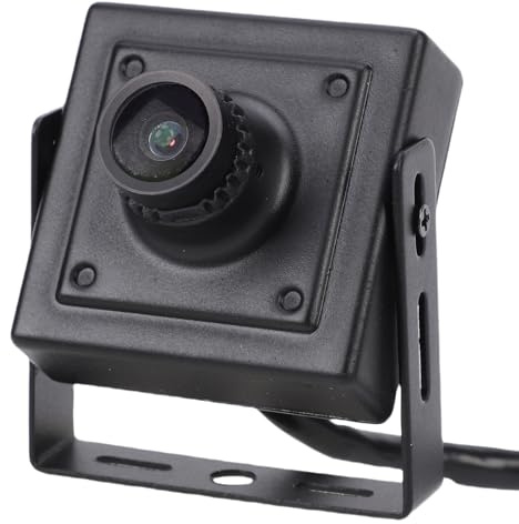 VBESTLIFE Poe Mini IP -kamera, Inbyggd Mikrofon, HD Inomhus Liten Säkerhetskamera med Ljud, 3,6 Mm Objektiv 85 ° FOV, Rörelsedetektering (5MP)