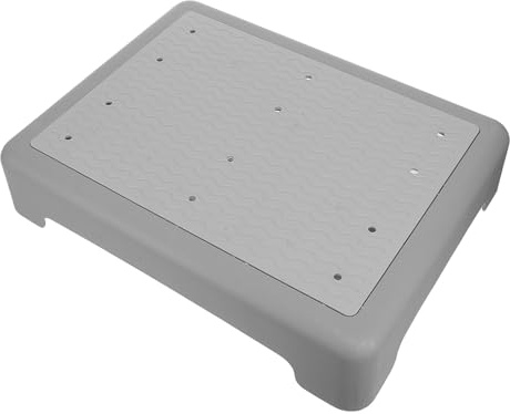 ULTECHNOVO Taburete de Bañera Antideslizante Plataforma Ancha Escalón de Transferencia para Personas Mayores para Duchas y Bañeras