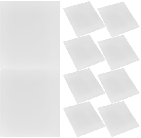 ibasenice 20 Pièces Planche à Tracer pour Stylo 3d Tablette Graphique 3d Transparente en Pvc 20x18cm Surface Antidérapante pour Débutants et Garçon et Filles Pratique et Éducatif
