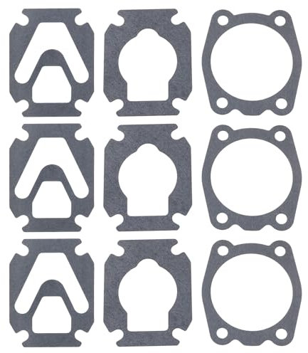 Be In Your Mind Juego de 3 Almohadillas para Placa de Válvula de Compresor de Aire Kit de Junta de Sellado de Placa de Culata de Repuesto para La Industria Automotriz Doméstica