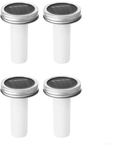 GLFLOW Luces LED solares de llama para patio de jardín, efecto de antorcha parpadeante, automático del anochecer al amanecer, resistentes a la intemperie, paquete de 4