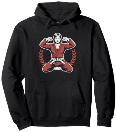 Maman De BJJ Jiu Jitsu Sport Femmes Sweat à Capuche