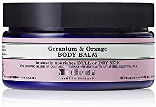 Neal's Yard Remedies Geranium and Orange Body Balm | Uplifting Moisture Boost | 200g