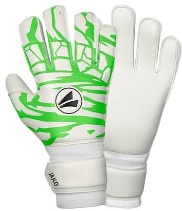 JAKO Animal RC Torwarthandschuhe weissgruen, 6 Unisex