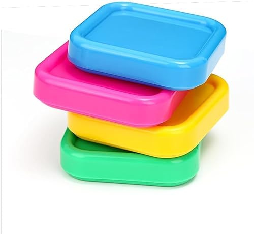 Magnetische Nadelkissen, quadratisch, Kunststoff, Anti-Verlust, Nähnadel, Nadel-Aufbewahrungshalter, magnetischer Pinnnadelhalter zum Nähen, Quilten, DIY-Projekte, Nadelkissen (zufällige Farbe)