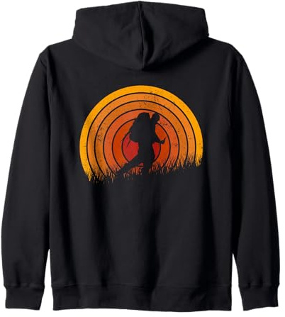 Geocacher Retro - Geocaching Geocacher Sudadera con Capucha