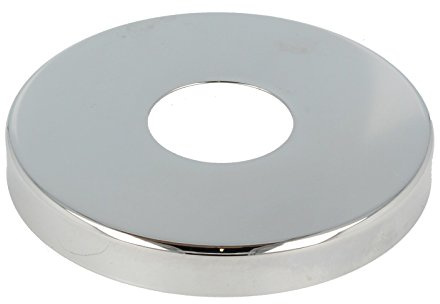 tec kran rosett (3/4) Ø 27 mm x Ø 80 mm x höjd 10 mm, mässing förkromad