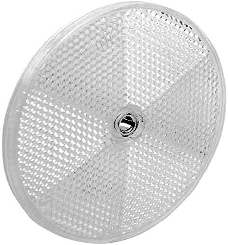 Schneider Electric XUZC80 Rond Réflecteur Distance de Détection Standard pour Détecteur, 80 mm Diamètre, Noir