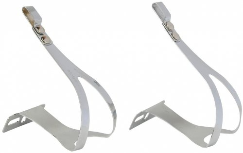 Pedalhaken Paar Zefal Christophe Metall Gr.S/M bis EU Gr.42 oder US Gr.9