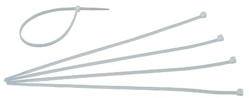 Kopp 356804091 Kabelbinder, 300 x 4.8 mm, 50 Stück, transparent