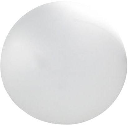 Perfeclan Pallone meteorologico Professionale, Grande Pallone Gonfiabile da 8 Piedi, Pallone Resistente per Decorazioni per Feste di indagine meteorologica, Bianco