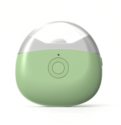 Lancoon Polisseuse électrique pour ongles avec lumière de sécurité à faible bruit pour le stockage de la ferraille des ongles, 2 vitesses, lame rechargeable en acier inoxydable, pour enfants âgés,