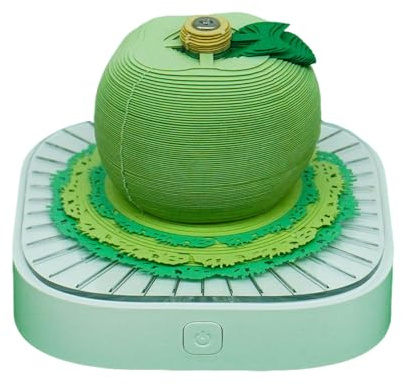 laxreheye Calendrier déchirable, éclairage LED mignon 2026 | calendrier avec bloc-notes pour sculpture | pour école, bureau, cuisine, salon, chambre à coucher, bureau