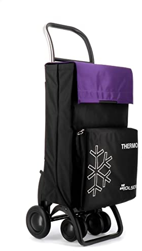 Carro Rolser Thermo Fresh MF 4.2 Tour - Negro y Malva