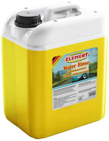 Sanitetsvätska för disktank 2,5 liter vatten sköljning sanitetskoncentrat campingtoalett färskvattentillsats, sköljvattentillsats