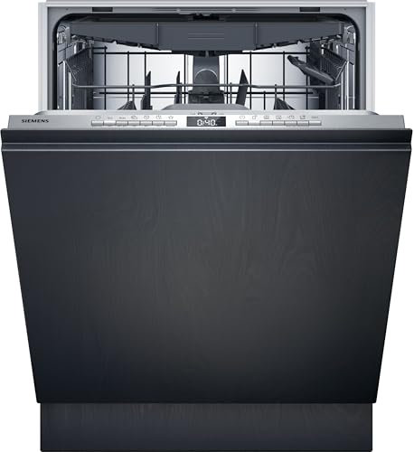 Siemens SX63EX06VE, iQ300 Smarter Geschirrspüler, Vollintegrierte-Spülmaschine, 60 cm, XXL, Besteckschublade, Dreifach rackMatic, Besonders leise, infoLight, intesiveZone, varioSpeed