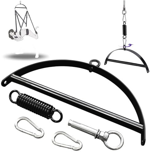 BDSMYOU 2.0 Support pour Balançoire Érotique Accessoires,Balançoire Sexuelle pour Le Plafond,Sex Toys Meuble Jeux Sexuelle Adulte Couple,BDSMs Set Accessoires Hard,Supporte Jusqu'à 1100 LB (A)