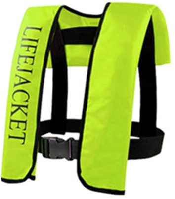 Chaleco Salvavidas para Adultos,Traje De Baño Inflable Automático para Piscina - Traje de Flotabilidad Portátil para Kayak Rafting Paddle Surf Playa y Barcos