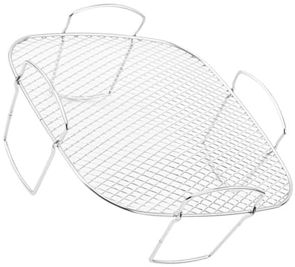 HINAYOSAN Panier carré en acier inoxydable 304 pour friteuses à air comprimé - Passe au lave-vaisselle - Grille de cuisson pour la cuisson et la déshydratation des aliments - Grille en maille pour
